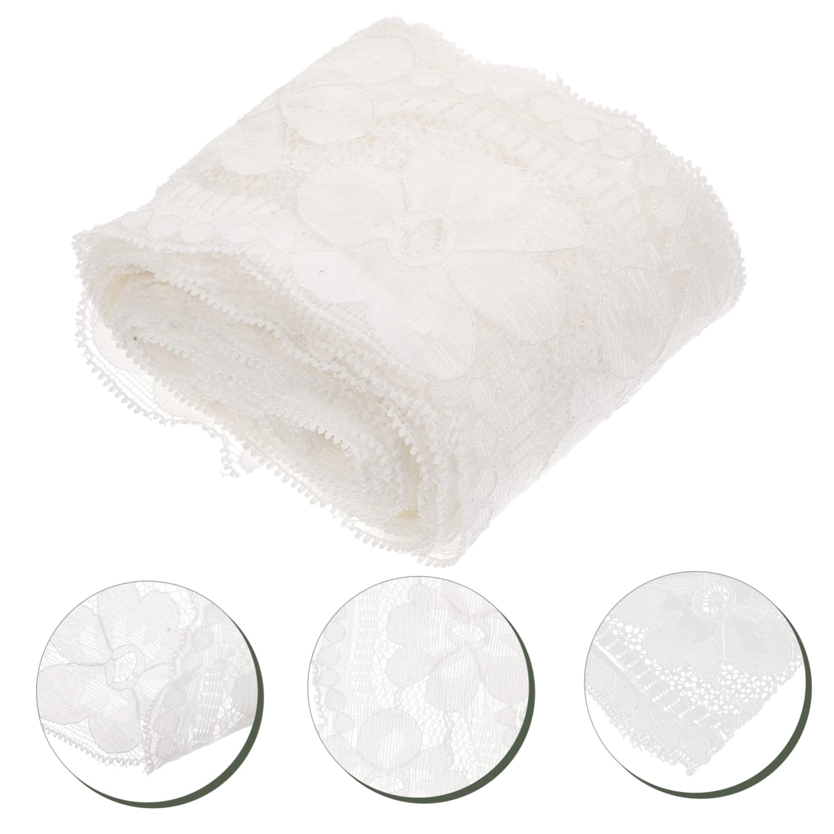 SHINEOFI 5 Piezas Encaje elástico tela la vendimia encaje bordado casamento decoração wedding decoration decoración vestidos delicada tela costura ribete