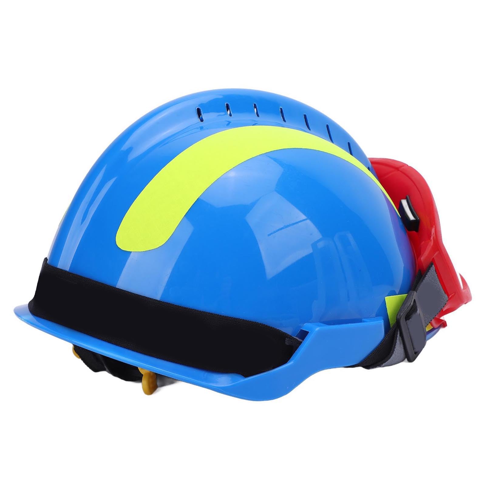 Annadue Casque de Sauvetage avec Lampe, Ventilé à Fentes en PC, pour