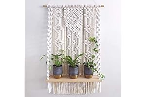AMIAEDU Macrame Plant Hangers Indoor