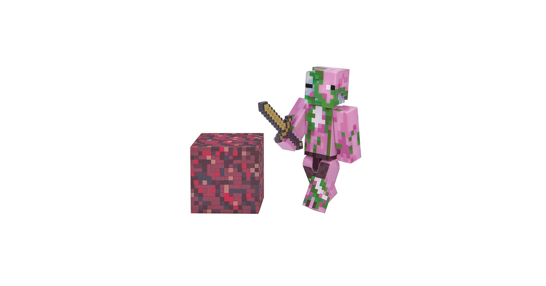 新品　Minecraft　マインクラフト ゾンビピッグマン　フィギュアパック 新品 Minecraft マインクラフト ゾンビピッグマン フィギュアパック