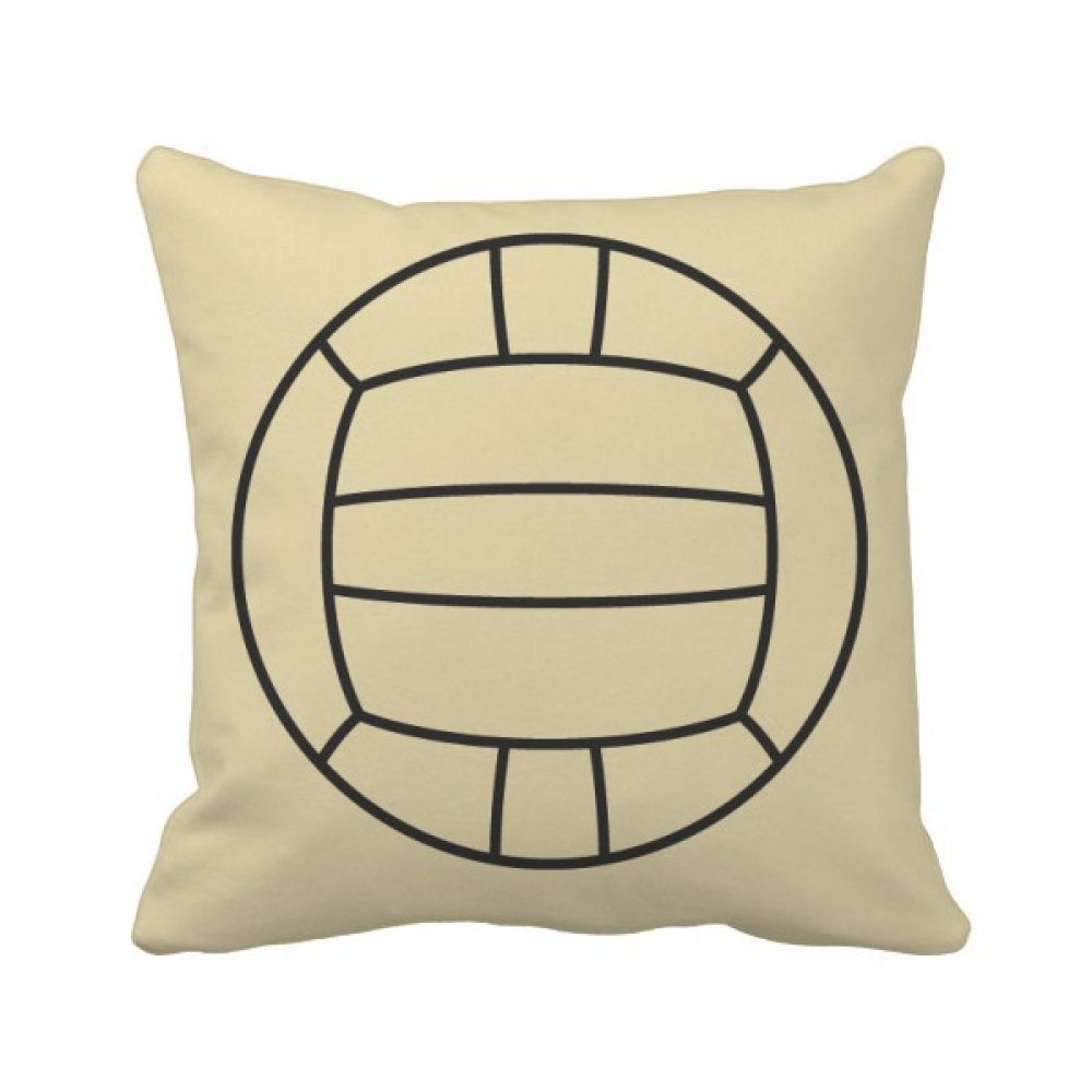 Coussin football carré multicolor 40x40cm taie et insert canapé maison
