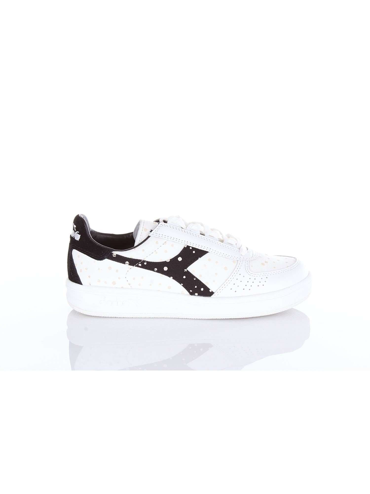 Diadora Heritage B Elite W Dots Nero Bianco Sneakers Women