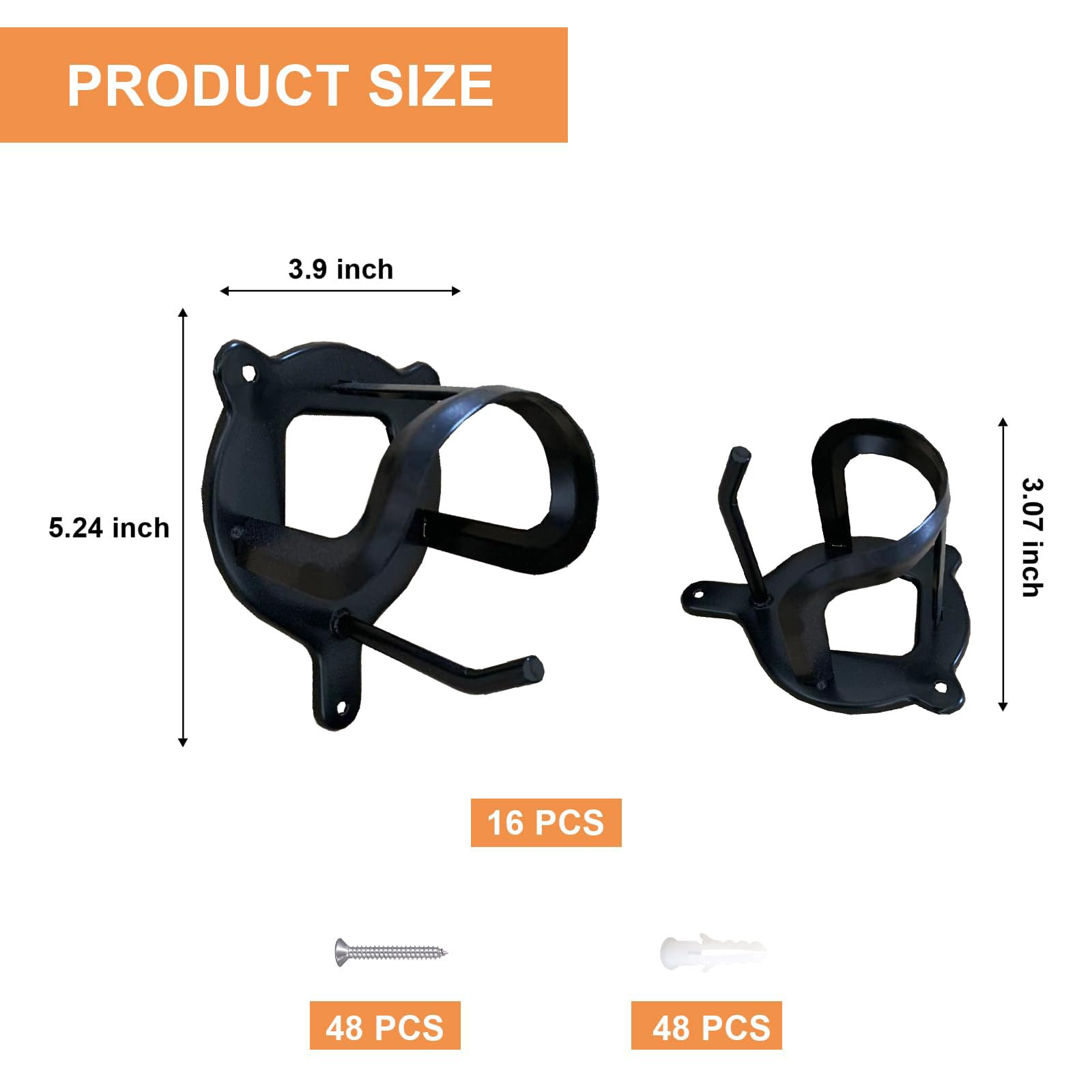 16 Counts Horse Trense Racks, Horse Tack Storage Halter, Trensenhaken, Zaumzeughalter, Metall Trensenhalterung, Aufhänger Metall Zaumzeughalter mit Rohren und Schraube für Pferde