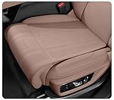 Extensor de Piernas para Asiento de Automóvil para Seat Ibiza 2008-2017, Transpirables Cojín de Extensor de Asiento, Cojín de Soporte,Brown