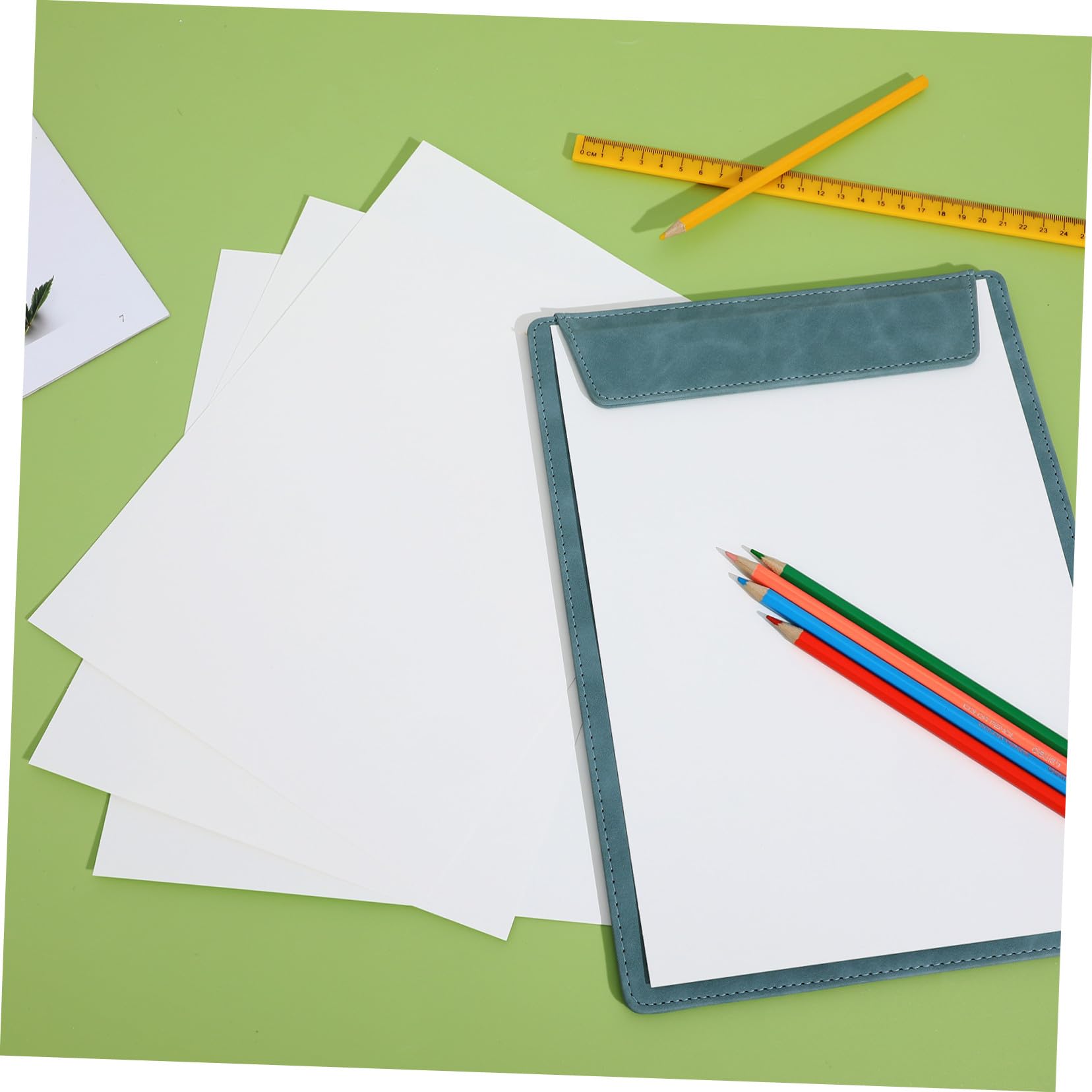 PLAFOPE Druckerpapier Mehrfachpack 100 Blatt mit Glatter Oberfläche A4 Fasern und Schmierverhinderung Blanko Kopierpapier Beige für Kleine Büros