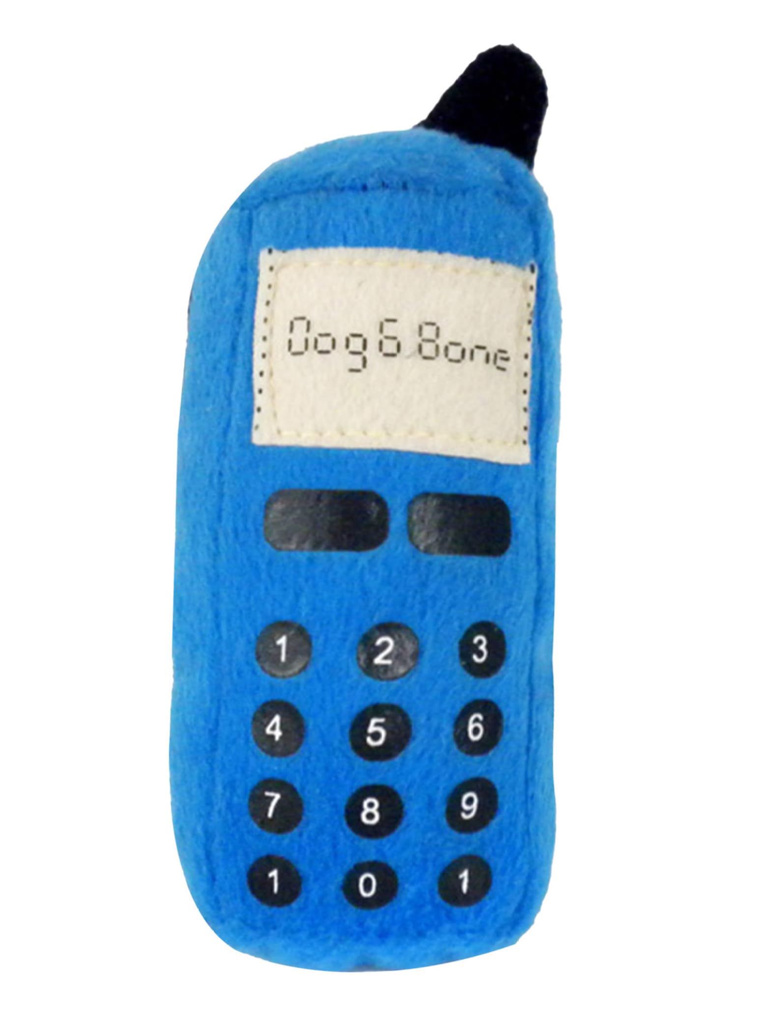 Lorilida Soft Squeaky Chew Dog Toys Phone Shape Pet Interactive Toys Durable Plush Toy for Puppy Small Medium
