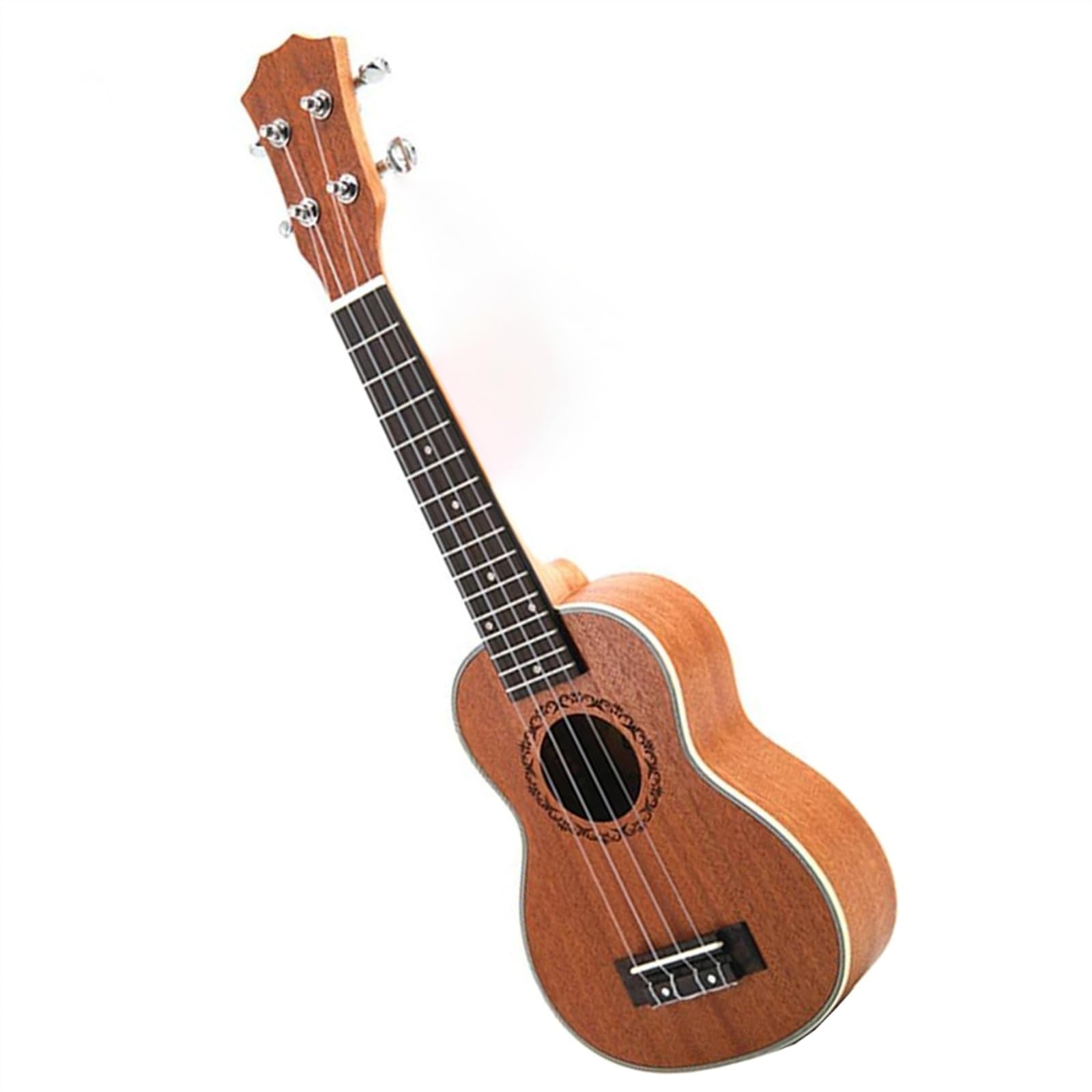 ZAMASS Professional Ukeleles 21 Inch Ukulele Mahogany Body Rosewood Fingerboard 4 Strings ABS Edging Ukelele Mini Small Guitar