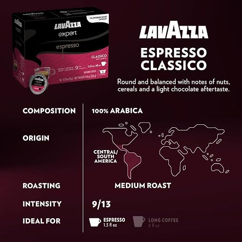 Miniatura 4 de Lavazza Expert - Kit de bienvenida variado paquete de 36 unidades mezclado y tostado en Italia mezcla completa y equilibrada paquete variado de