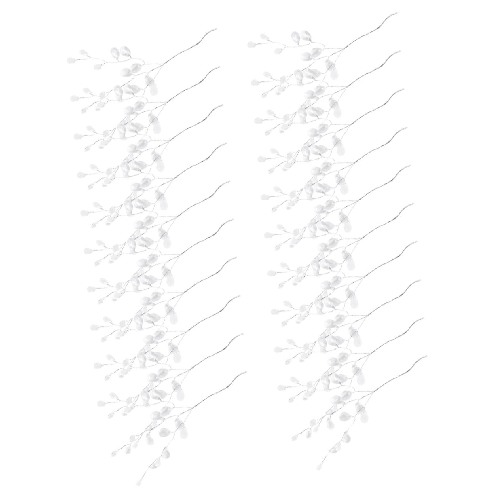 Bâtonnet de perles pour embellir un bouquet de mariée et accessoiriser les coiffures