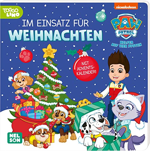 PAW Patrol Pappbilderbuch: Im Einsatz für Weihnachten: Mit integriertem...