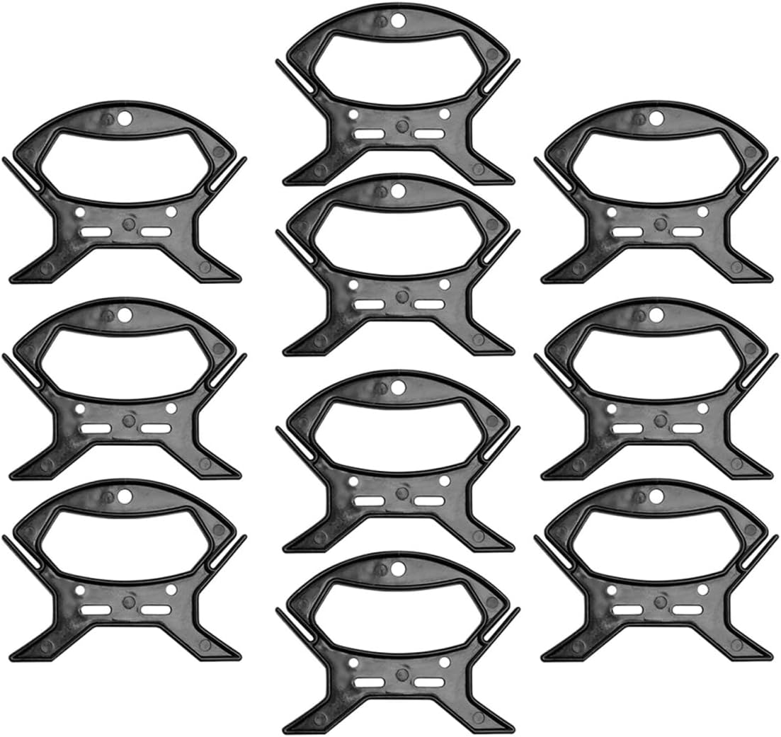 DOITOOL Cord Organizer Wrap 10 Pack Wire Storage Winder Cable Management Reel Holder 5.11X3.89X0.39 Inch Compact Cord Storage Solution for Home and Industrial Use