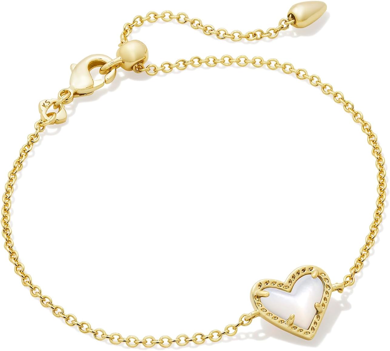 Kendra Scott Ari Heart Link Chain Bracelet for Women, Fashion Jewelry