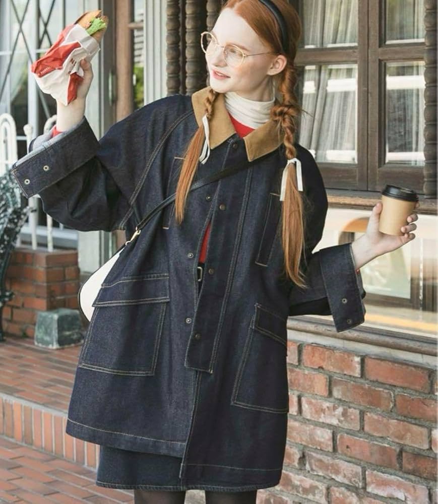 Lee デニム カバーオール コーデュロイ襟 90's【USA製】【ビンテージ】【Lee】【Lee RIVETED】リー【襟