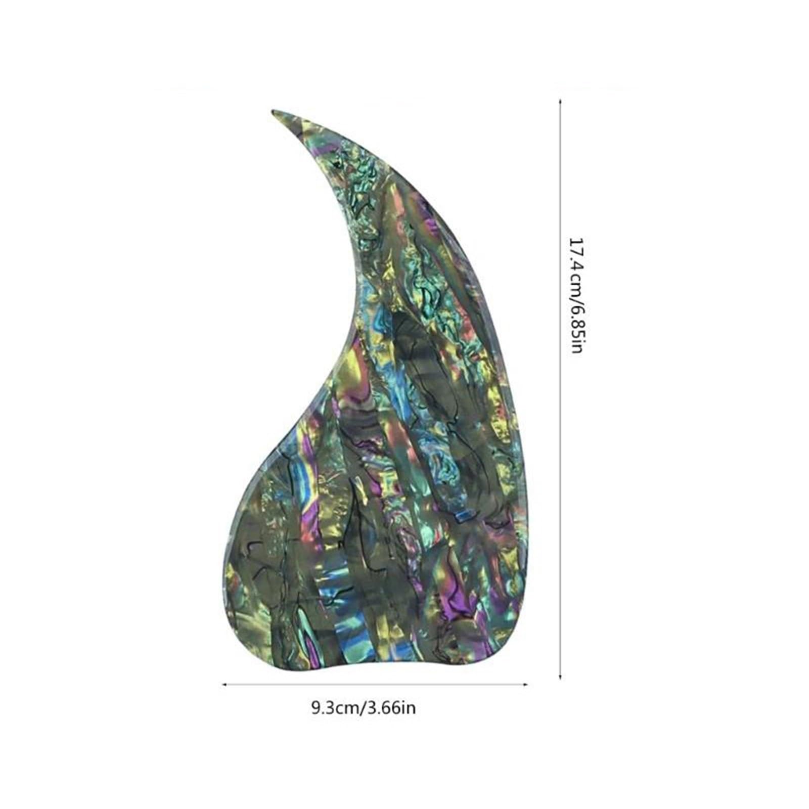 Pickguard Gitary Elektrycznej Osłona na płytkę gitarową Samoprzylepna osłona z PVC chroniąca przed zarysowaniami Osłona na gitarę akustyczną Akcesoria do instrumentów muzycznych