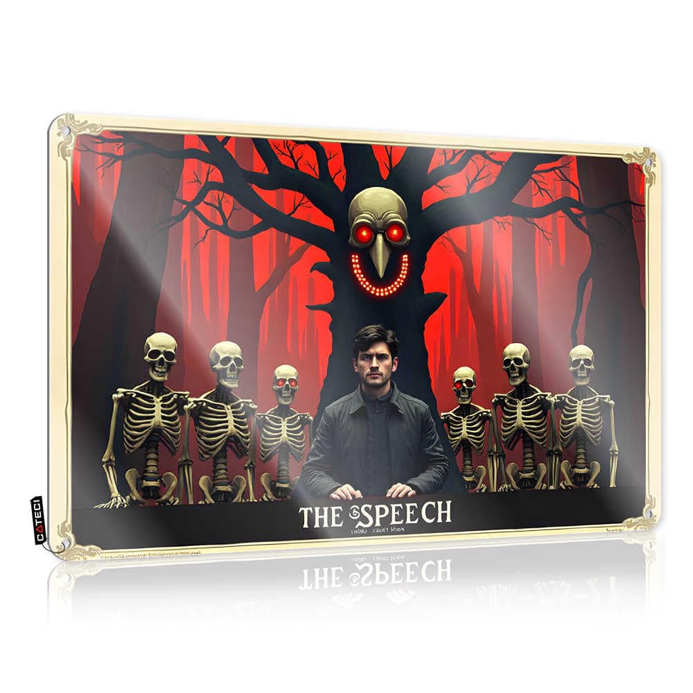 Fzfn Colour Basement Decor Funny Wall Art Essentials | Happy Halloween Spooky Halloween Skulls Scandinavian Club Decoration(30X40cm)
