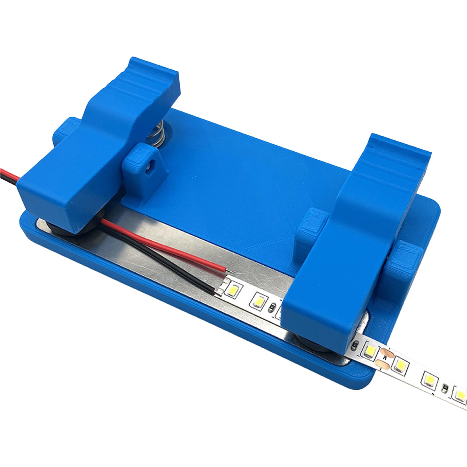 Supporto per saldatura a LED, antiscivolo, di precisione, per striscia di illuminazione a LED, morsetto per saldatura | per riparazione elettronica di circuiti assemblati di gioielli fai da te per