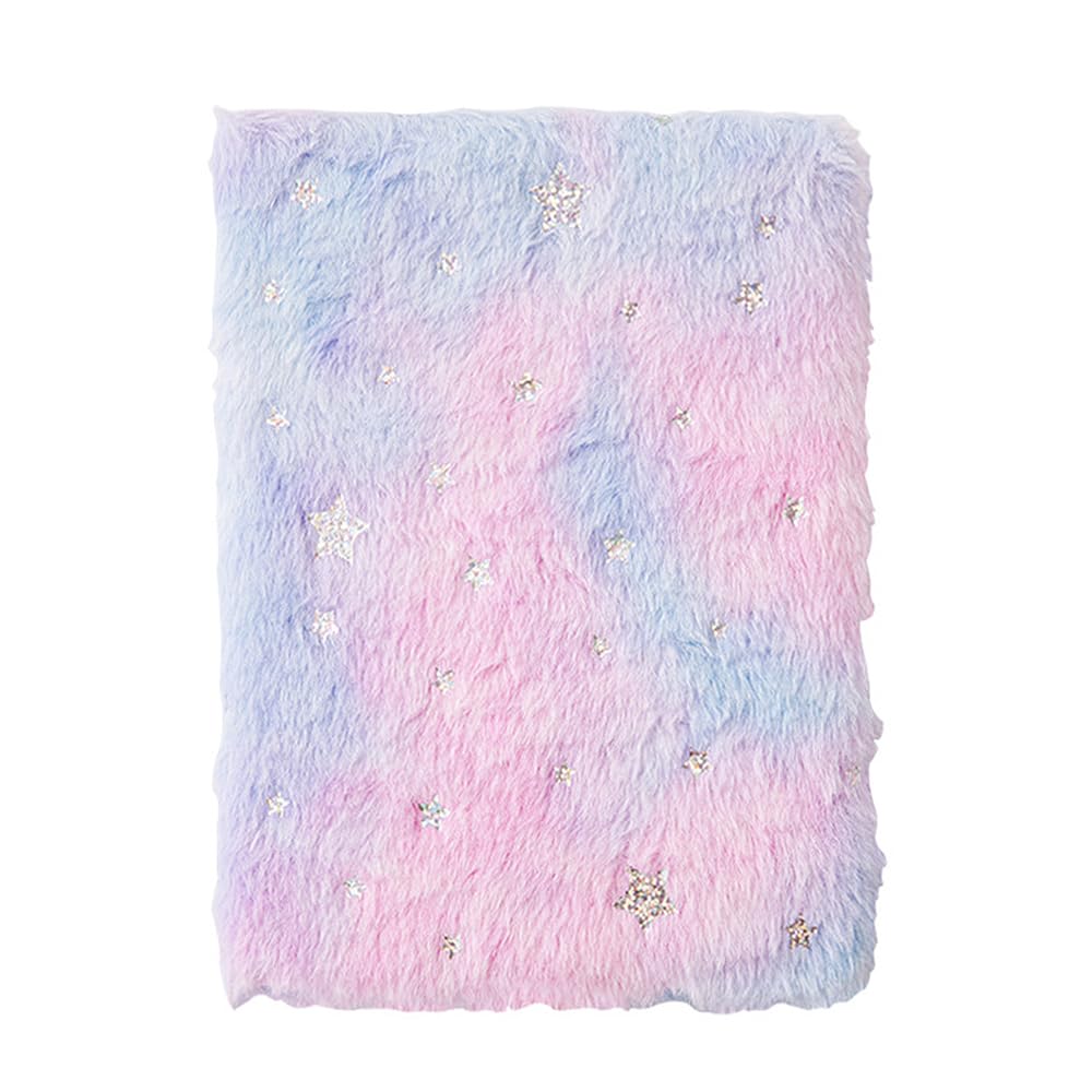 Carnet A5 en peluche pour filles idéal pour le dessin et l'écriture à l'école