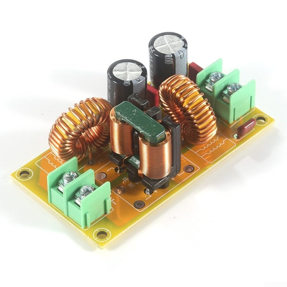 Filtre DC LC pour EMI, module de suppression électromagnétique 10 A 20 A DC50 V pour systèmes audio et automobiles (20 A)