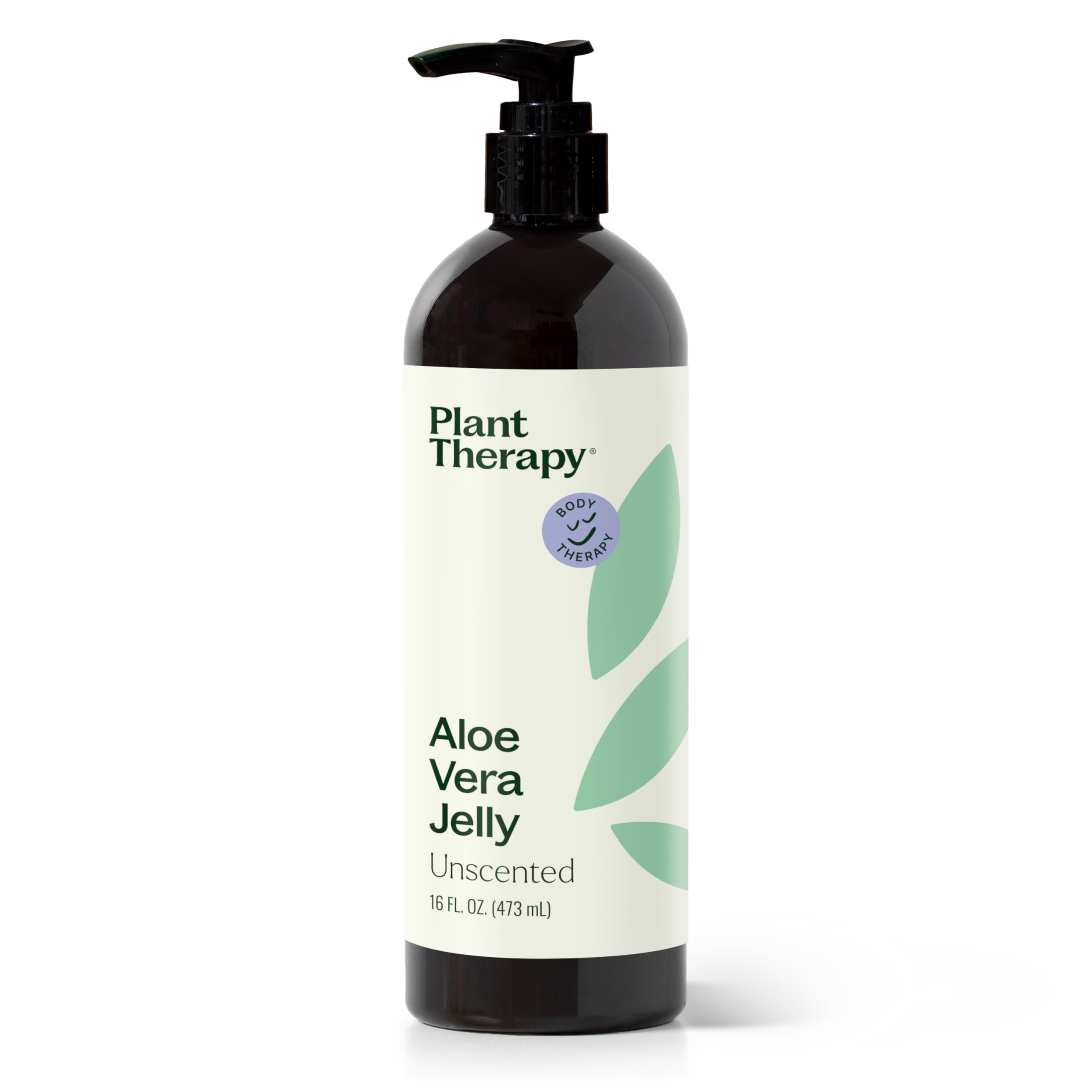 Plant Therapy Aloe Vera Jelly 16 oz, All Natural, After Sun Skin Care, Lightweight Hydration for Face & Body
