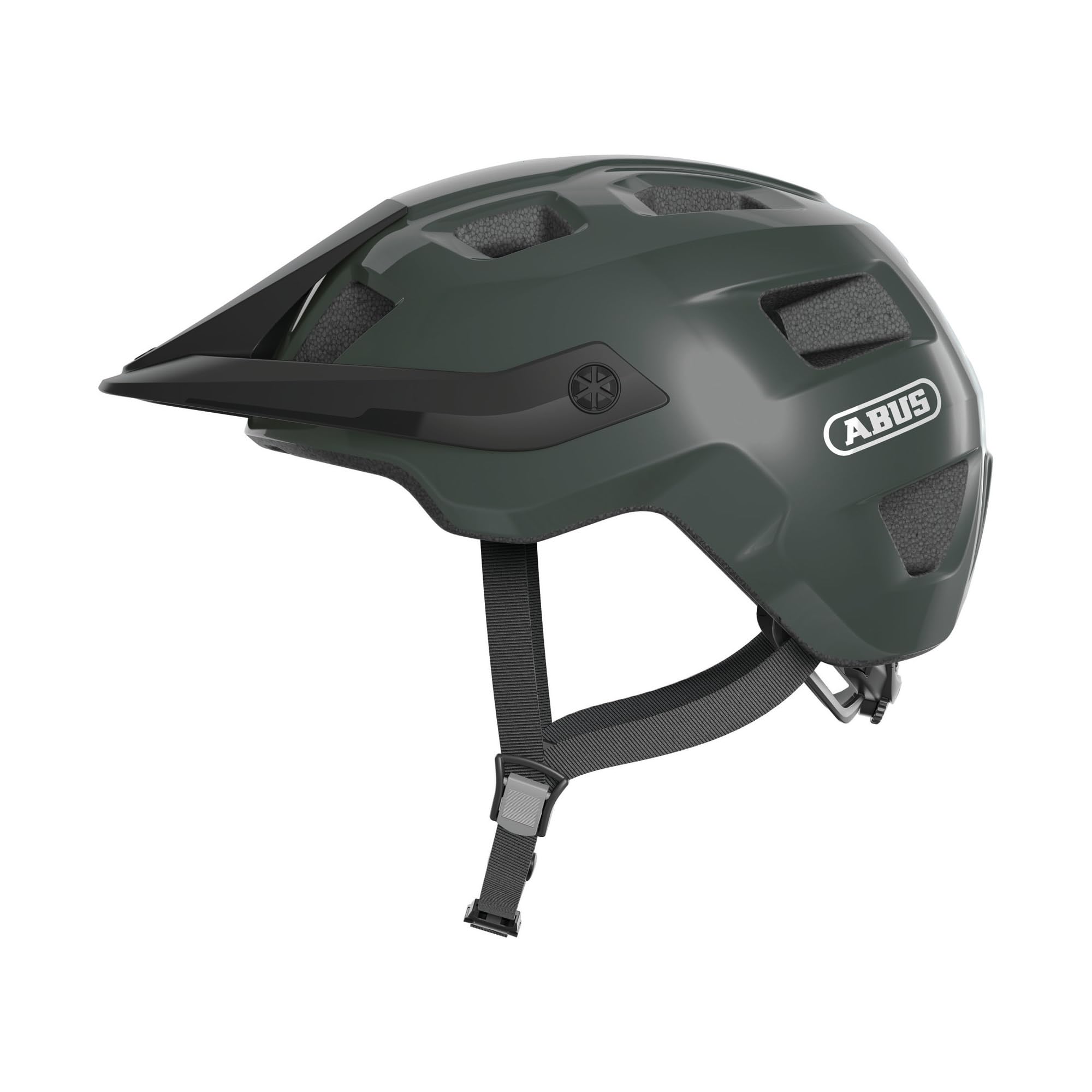 ABUS MTB helmet MoTrip - robust bike helmet with height-adjustable peak for mountain bikers - customised fit - unisex โ image 1