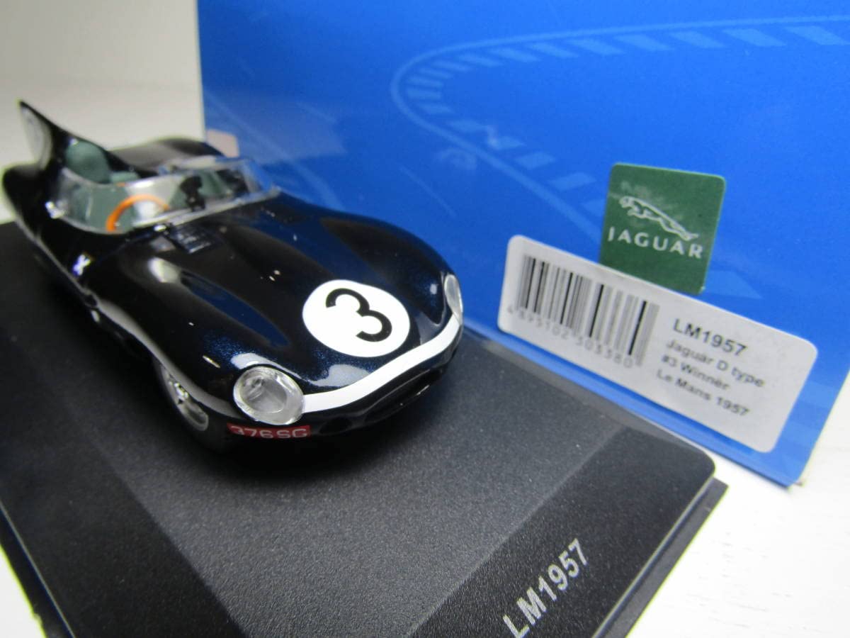 Amazon | Jaguar 1/43 ジャガー GB D-Type Winner Le Mans 1957 ルマン