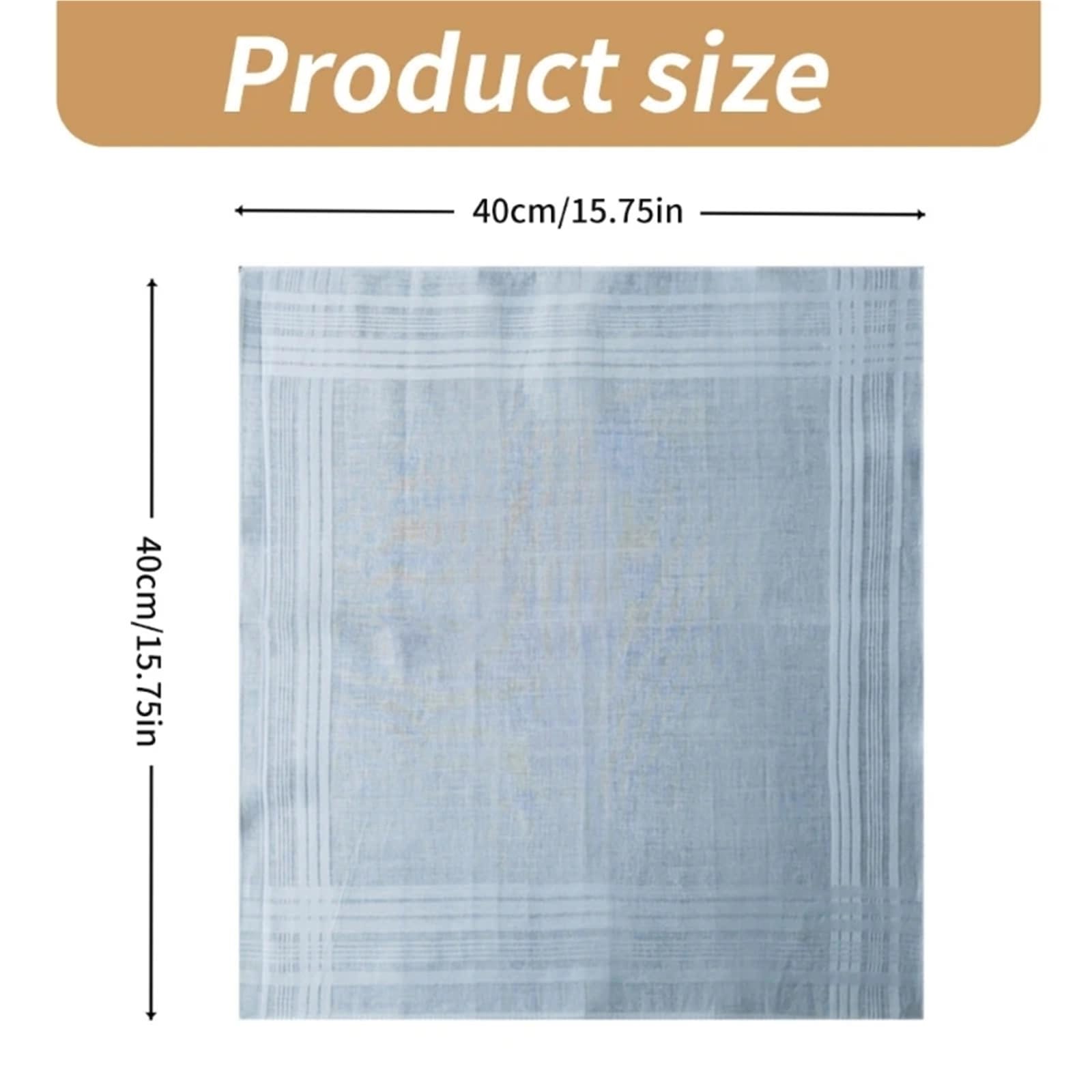 Taschentücher Saugfähige Taschentücher, quadratisches Handtuch aus Baumwolle, for Herren, weiße Halstücher, for Abwischen von Schweiß, Einstecktuch, 5 Stück für Hochzeiten