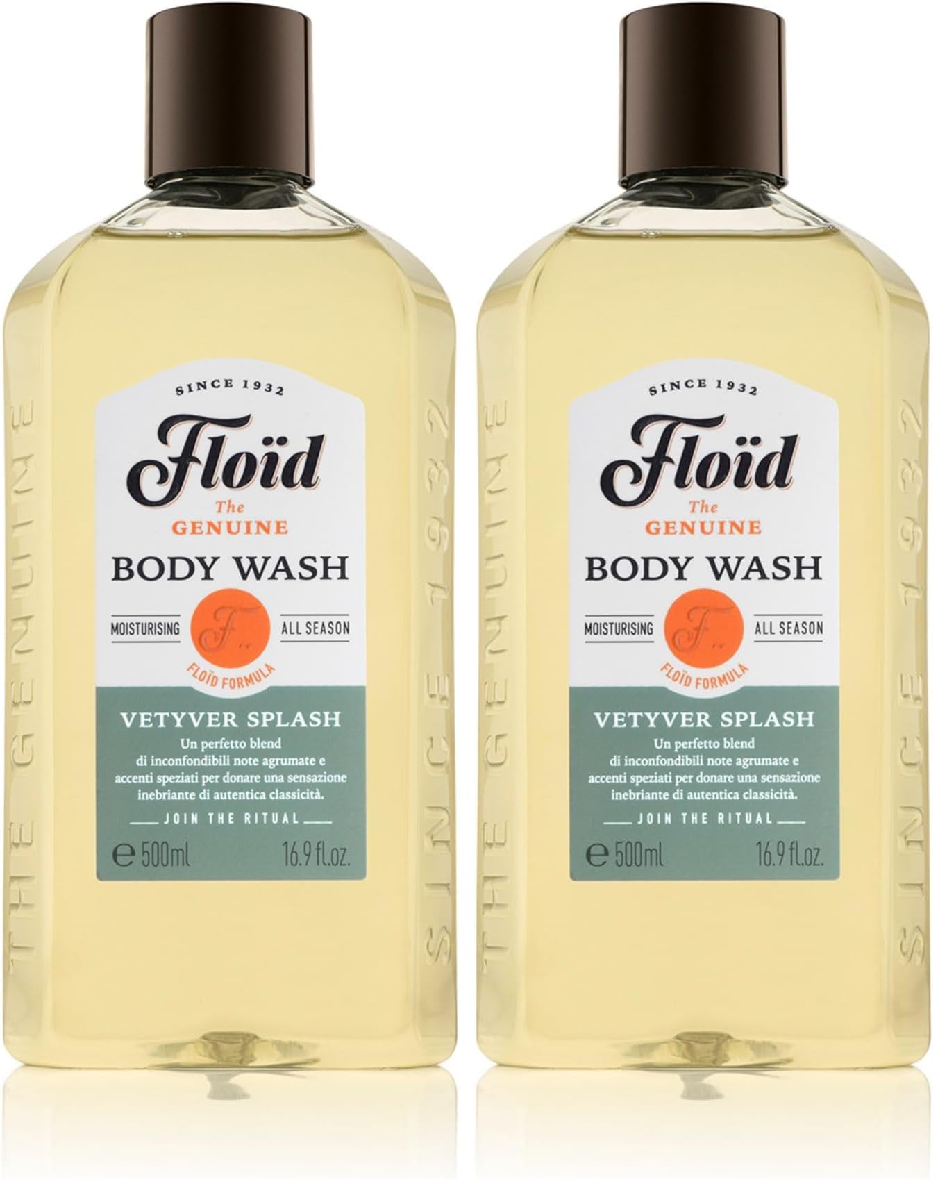 Floïd Duş Jeli - Vetyver Splash (2 paketi)