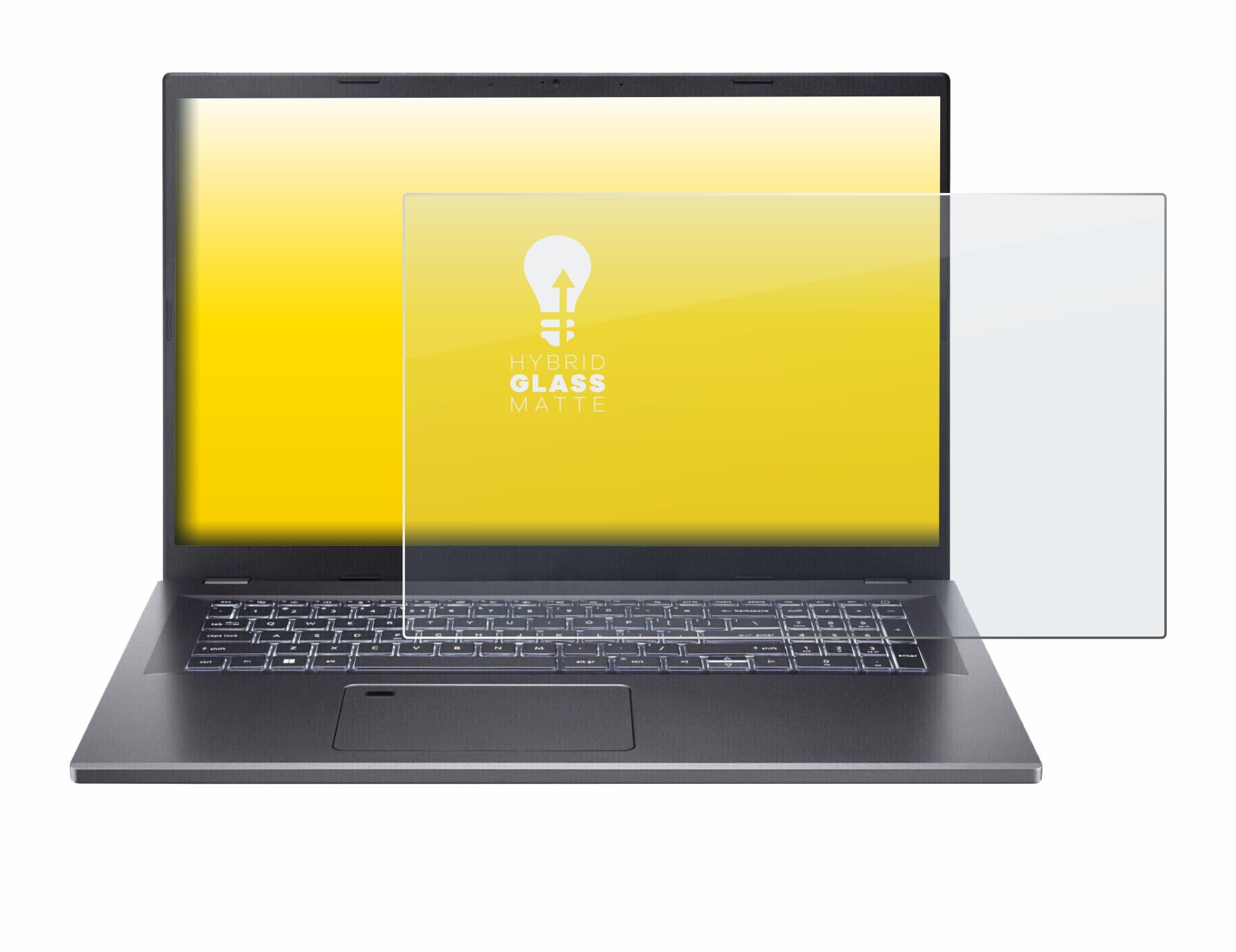 upscreen Pellicola Protettiva Opaca per Acer Aspire 17 A17-51 Protezione Schermo Anti-Riflesso - 9H Durezza, Senza Bolle