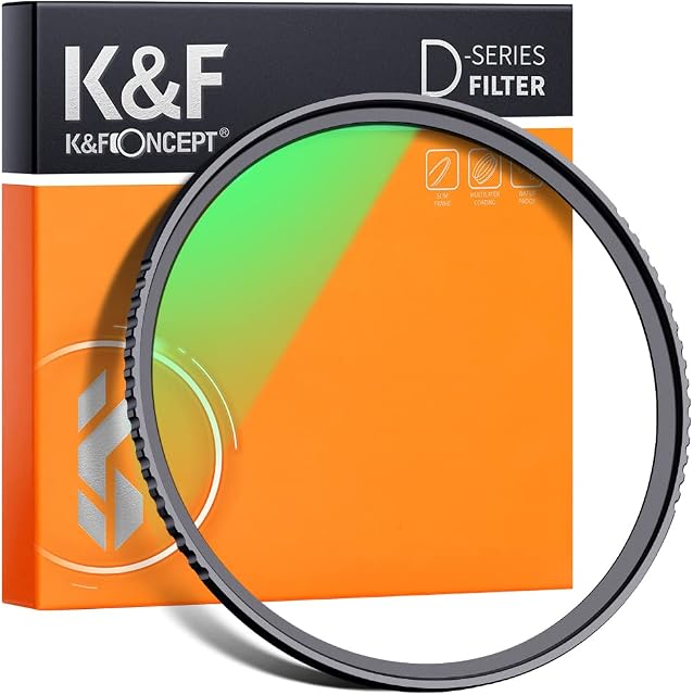 K&F Concept 77mm UV Protection Lens Filter (Nano-D Series)