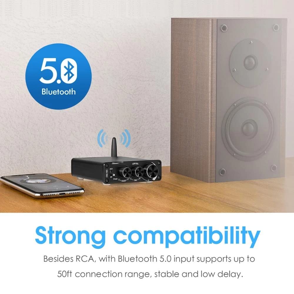 Mini 5.0 TPA3116 Digitaler Audioverstärker HiFi Klasse D Stereo Power AMP 100 W * 2 für Hausanbieter