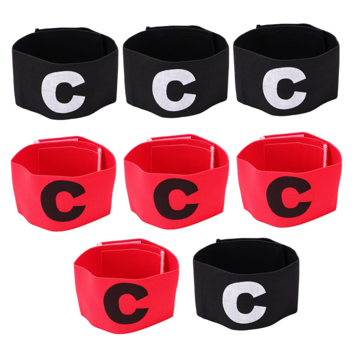 Abaodam Bracciali Sportivi Regolabili Per Calcio E Rugby Fascia Per Braccio E Variabile Colore Casuale