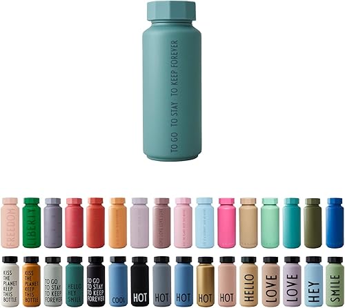 Design Letters - Botella aislada fría y caliente 16.9 fl oz