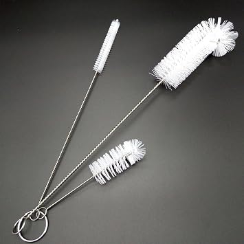 Living and Giving 3Pcs Set of Bottle Brush Flexible Cleaning Brushes Kitchen Nylon Multifunction Clean Brush Set