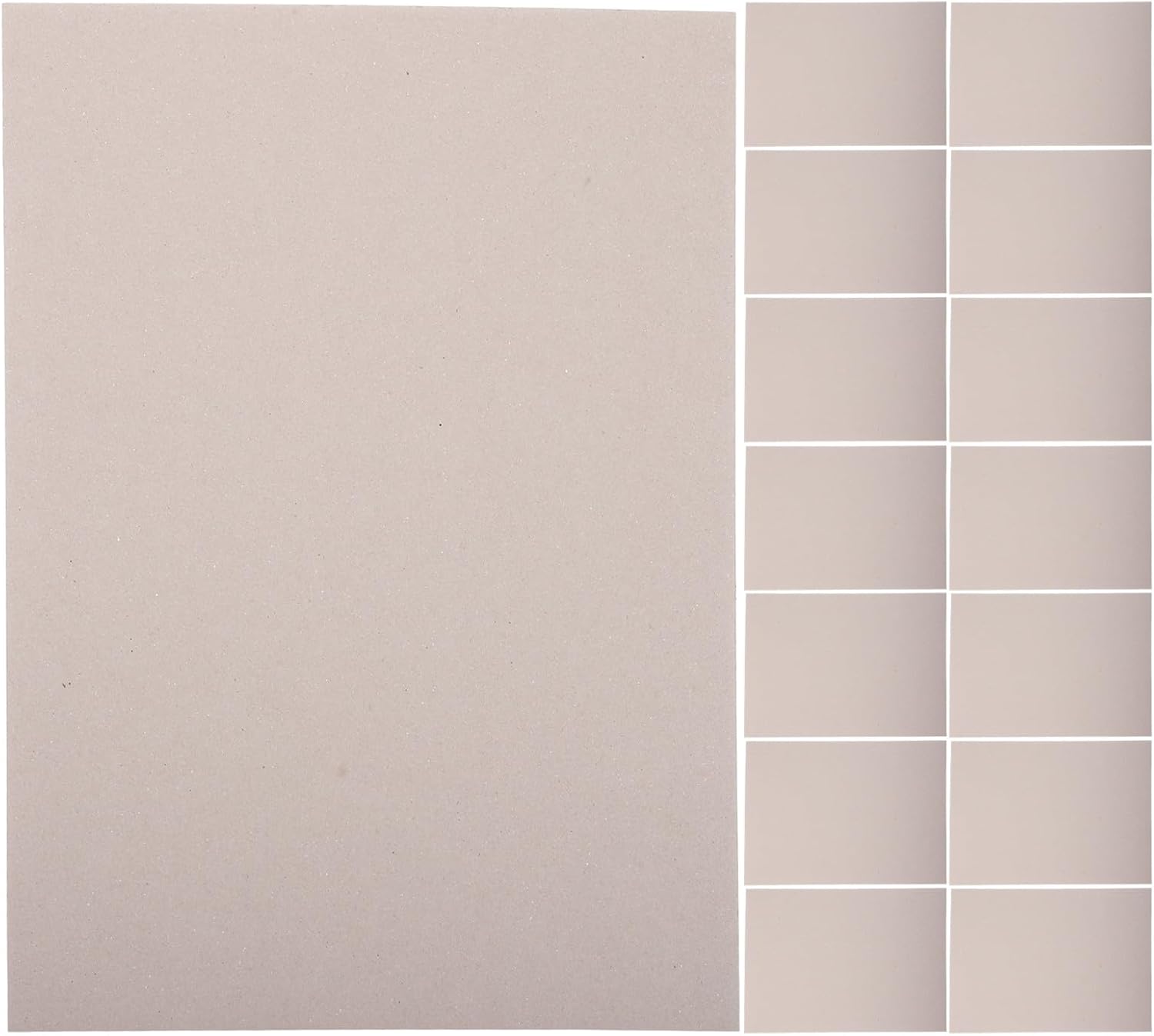 Toddmomy 15pcs Book Board A4 100pt/2.5mm Chipboard for Book Binding Cover