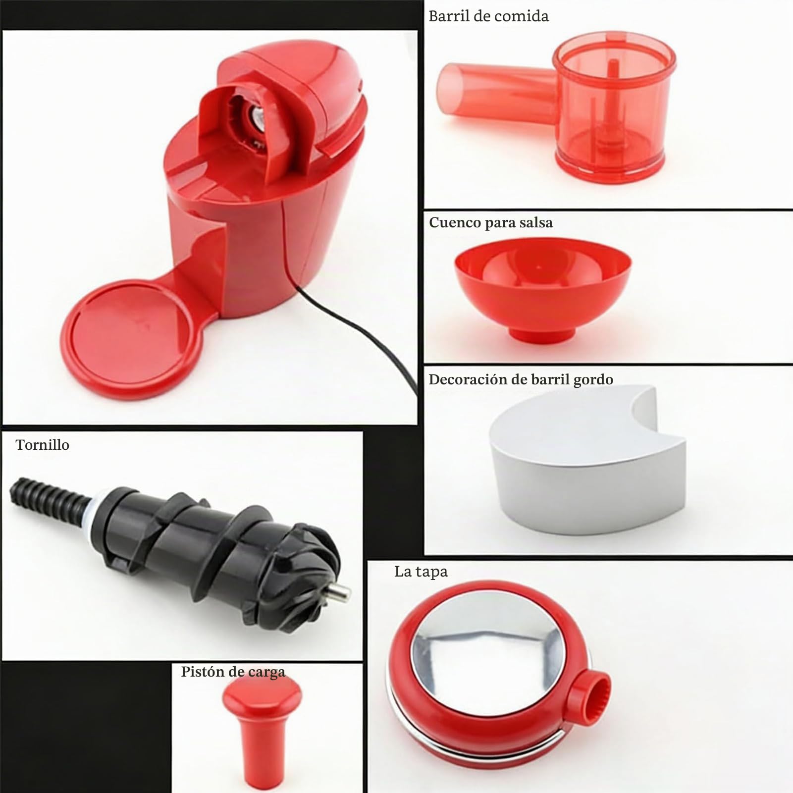 Máquina para hacer postres congelados, máquina de helado casero de 500 ml, máquina de yogur congelado suave y sorbete, fácil manejo para golosinas caseras