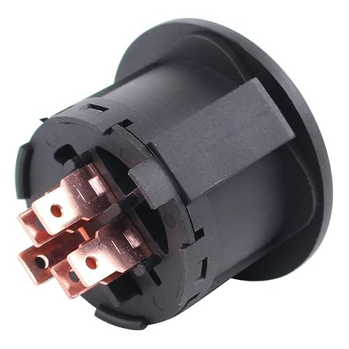 Miniatura 5 de MOTOKU Interruptor de encendido de 3 posiciones para Cub Cadet CC760ES Craftsman Troy Bilt Mustang RZT-50 RZT-42 Cortacésped Giro Cero 925-04228