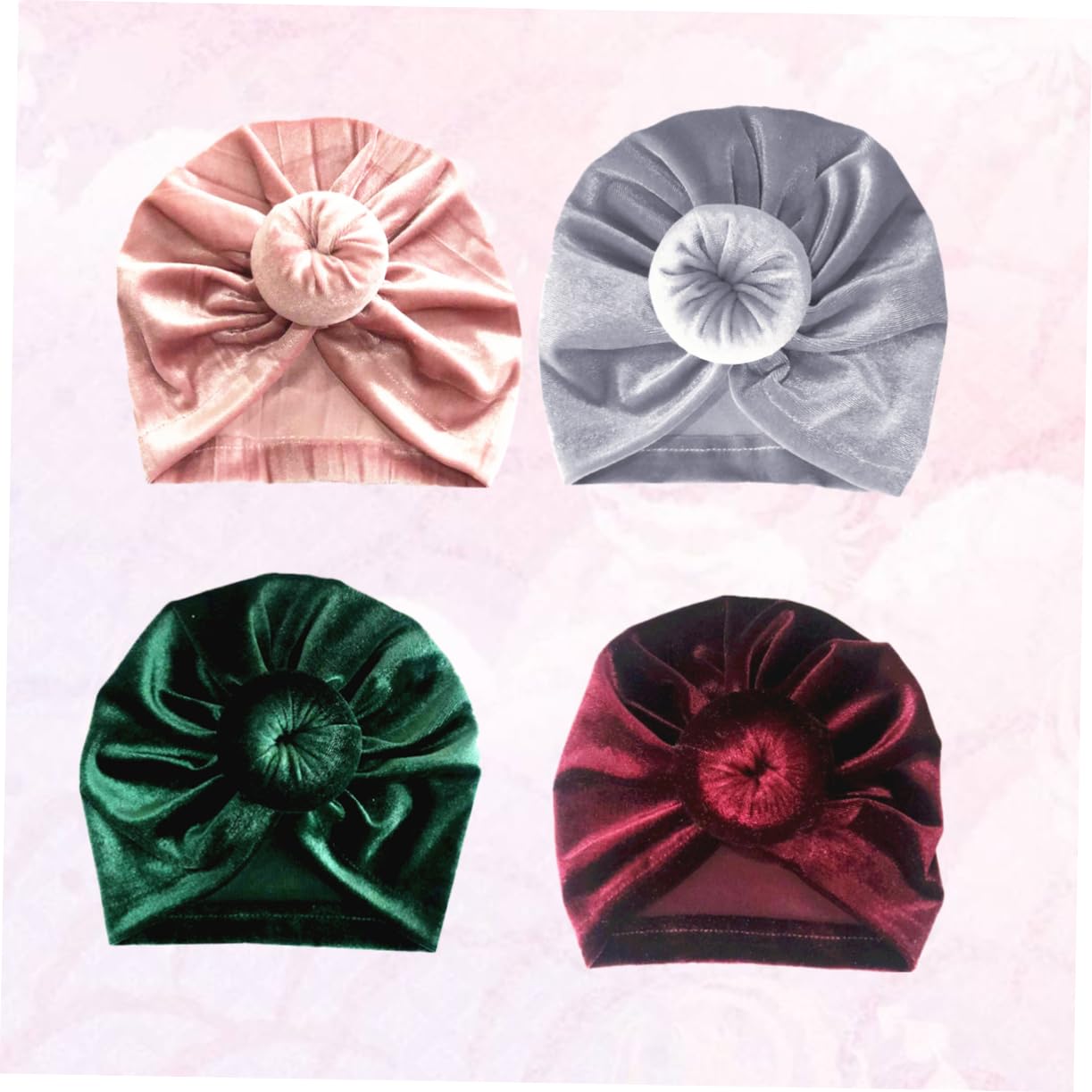 ibasenice 8 Pezzi Cappello Invernale per Bambina Cappello Invernale per Bambina Cappelli E Berretti per Neonate Fasce per La Testa della Neonata Cappello in per Bambini Cappello