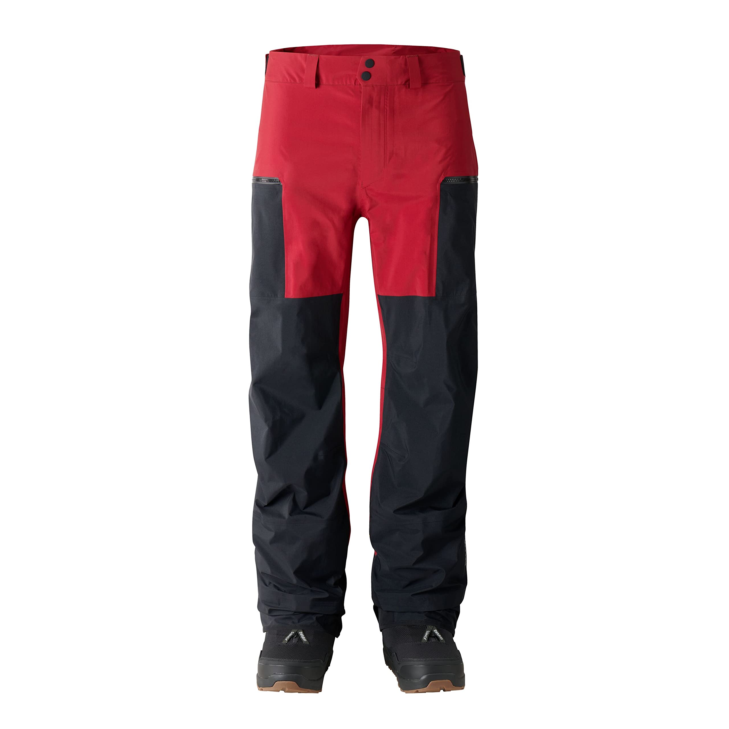 JONES Snowboards Men's Shralpinist 3L Gore-Tex Pro Pant, Safety Red, X-Large