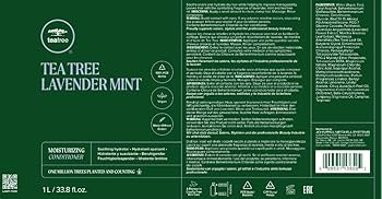 Amazon.com: Tea Tree Lavender Mint Shampoo and Conditioner