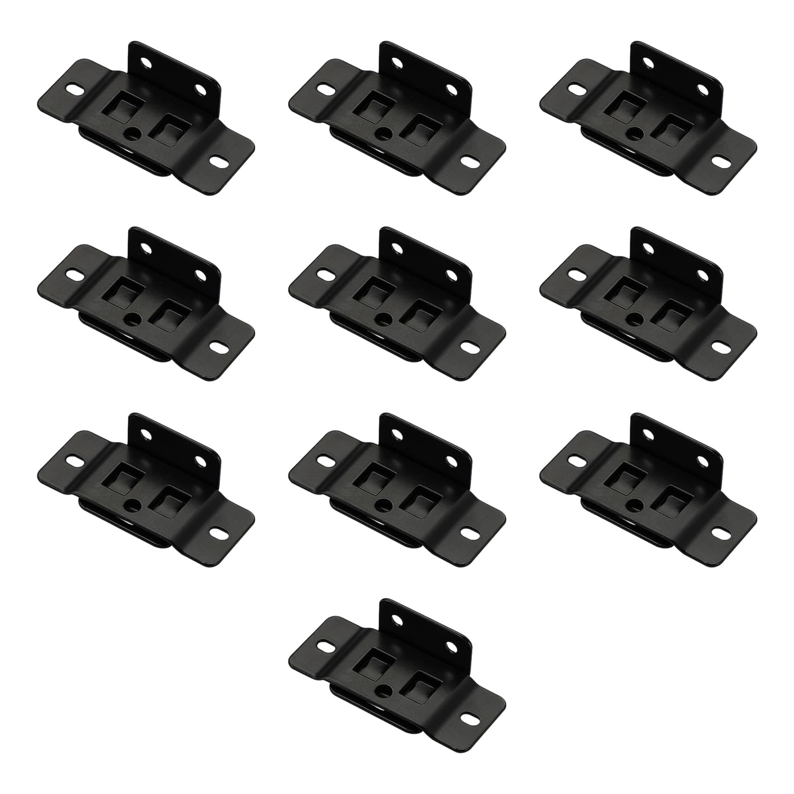 L Shaped Shelf Brackets Heavy Load Bearing Metal Joints Erosion Resistant Bathroom Hardware Simple Installation 10pcs Strong L Brackets for Shelves