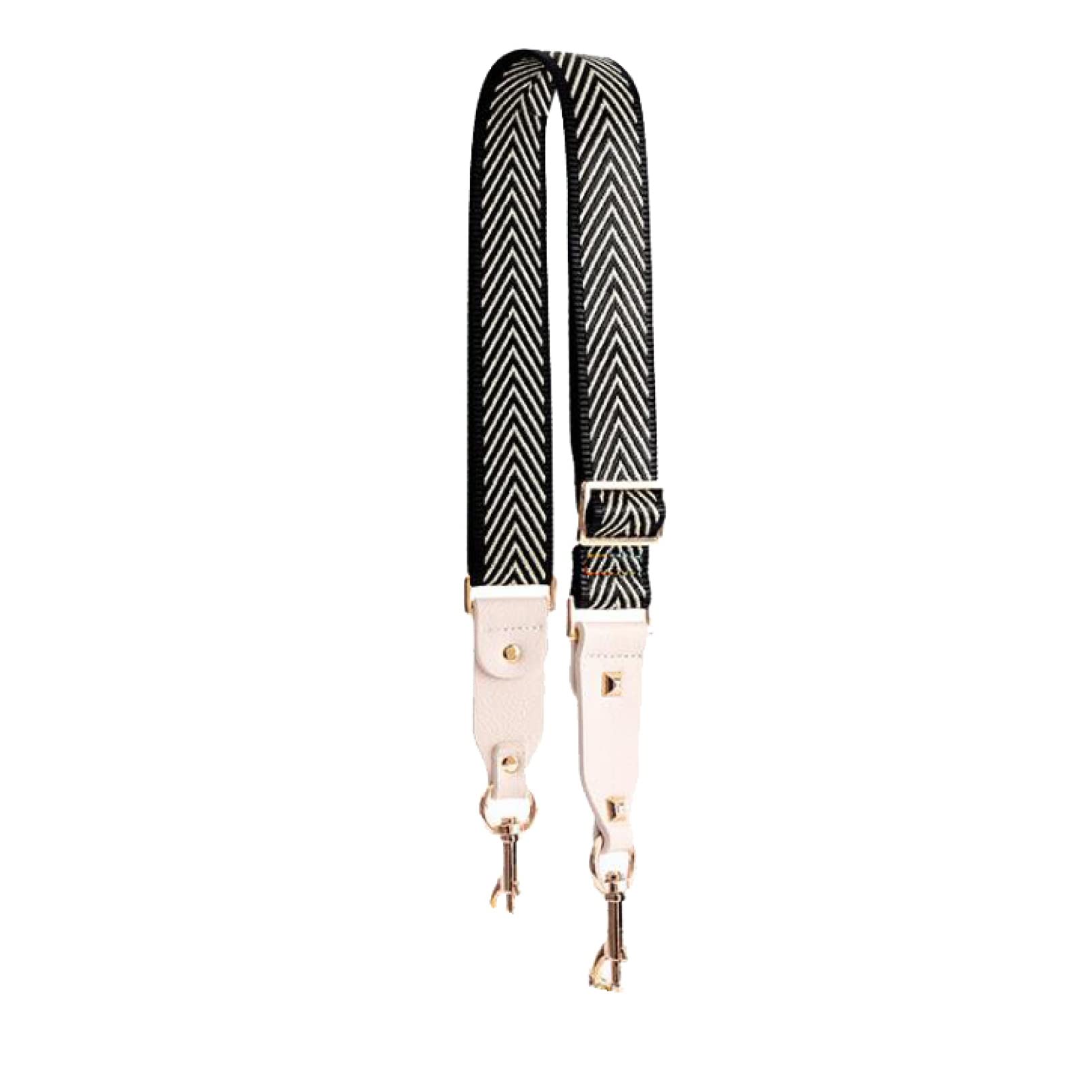 Łańcuszki do torebek, Szeroki Pasek Do Torebki Na Ramię. Regulowany Z Łańcuszkiem(Style 2,Black hook)