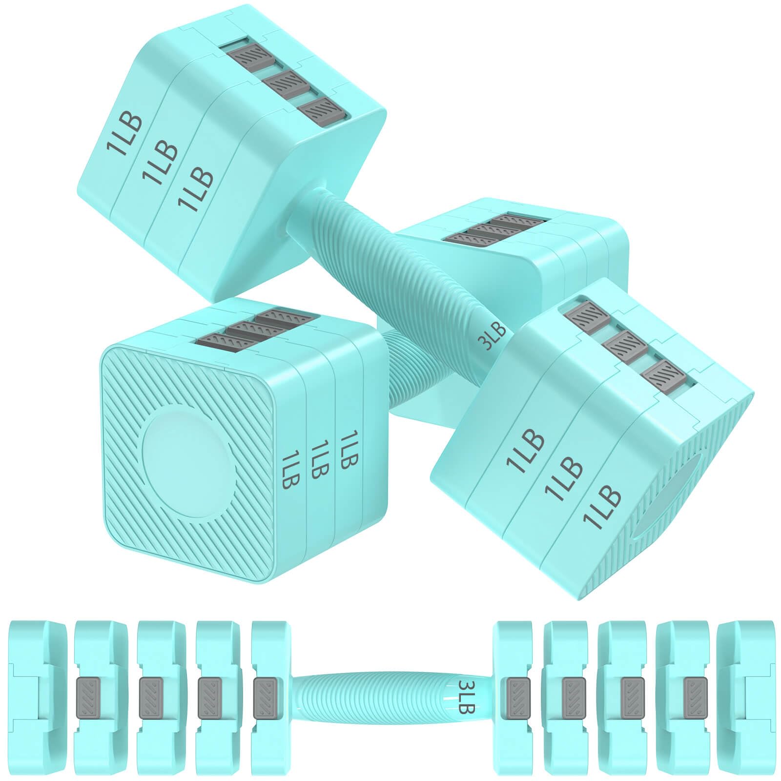 Hezeyferg Adjustable Dumbbells