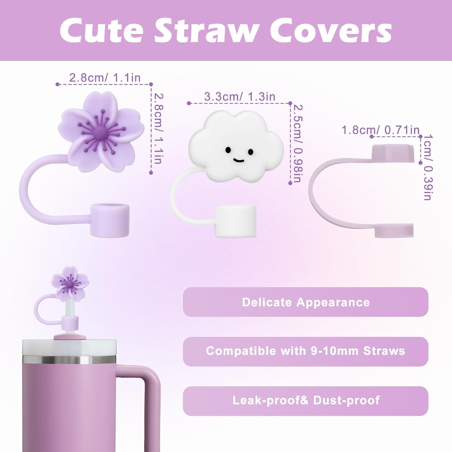 Lilac Accessories for Stanley Cup