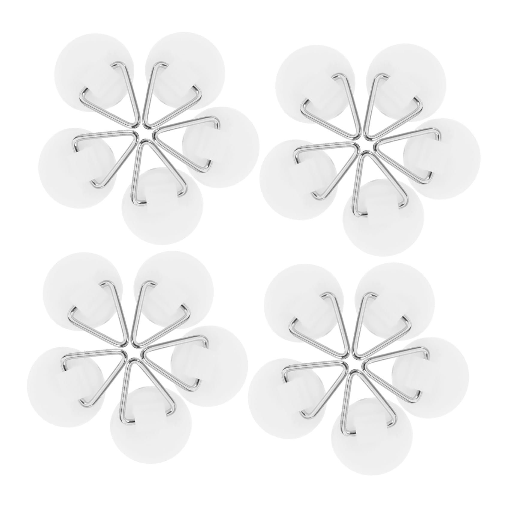 100piezas Ganchos De Pared Adhesivos Para Colgar Cuadros y Decoraciones De Soporte Resistente Sin Para Fotografías y Placas El