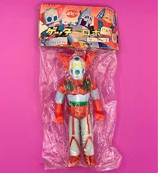 ポピー ゲッターロボ 超ミニミニソフビ 70年代 ポピー ゲッターロボ 1号 ミニ ソフビ 当時物 永井豪