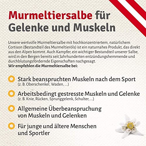 Foto von Original Röck Murmeltiersalbe - seit Jahrhunderten bewährtes Hausmittel zum Auftragen auf die Haut. Jetzt neu mit stark verbesserter Rezeptur.