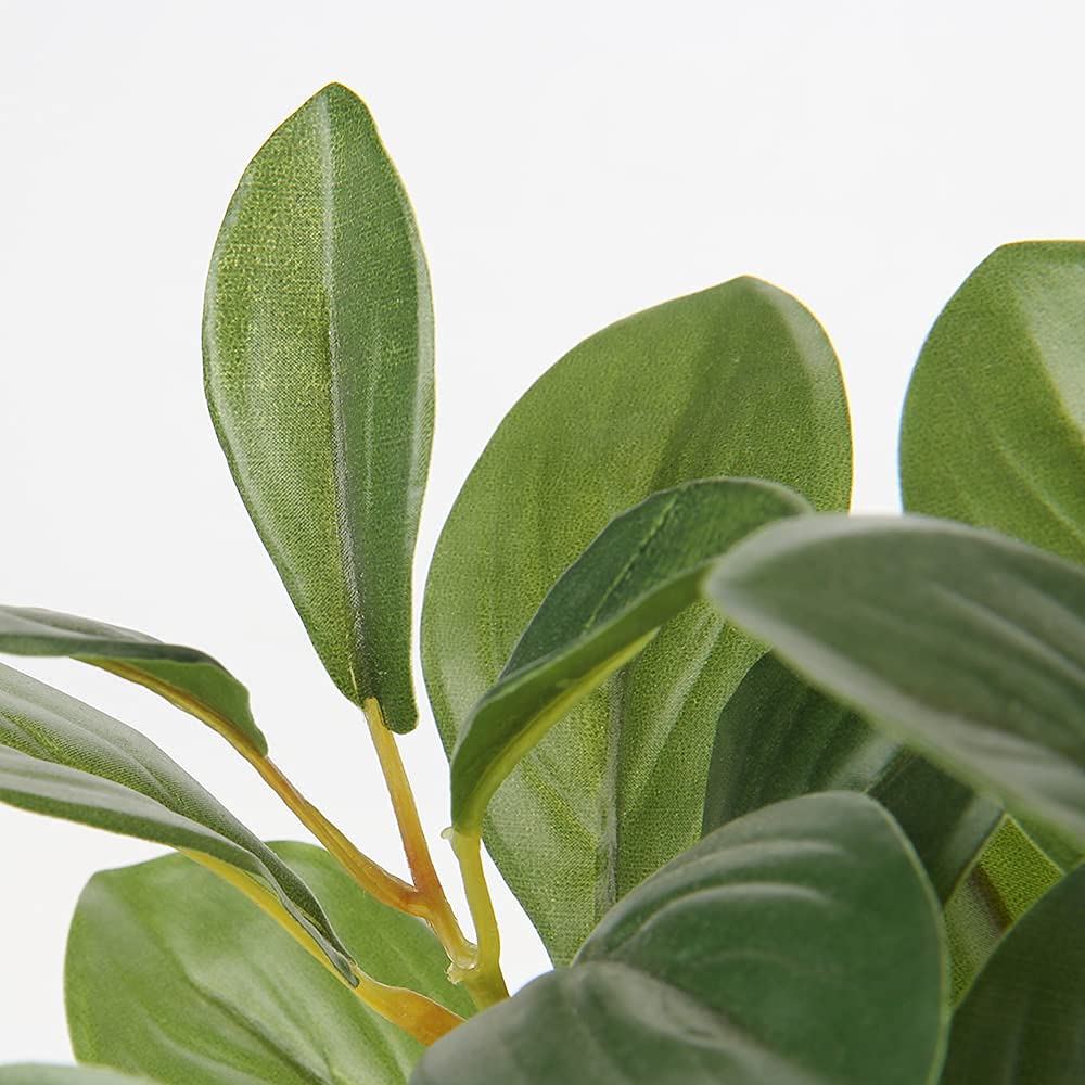 Piante Finte Da Interno Pianta Artificiale Camelia In Vaso - 28cm Altezza - Decorazione Per Casa E Ufficio - Senza Manutenzione Bonsai Pianta Vera