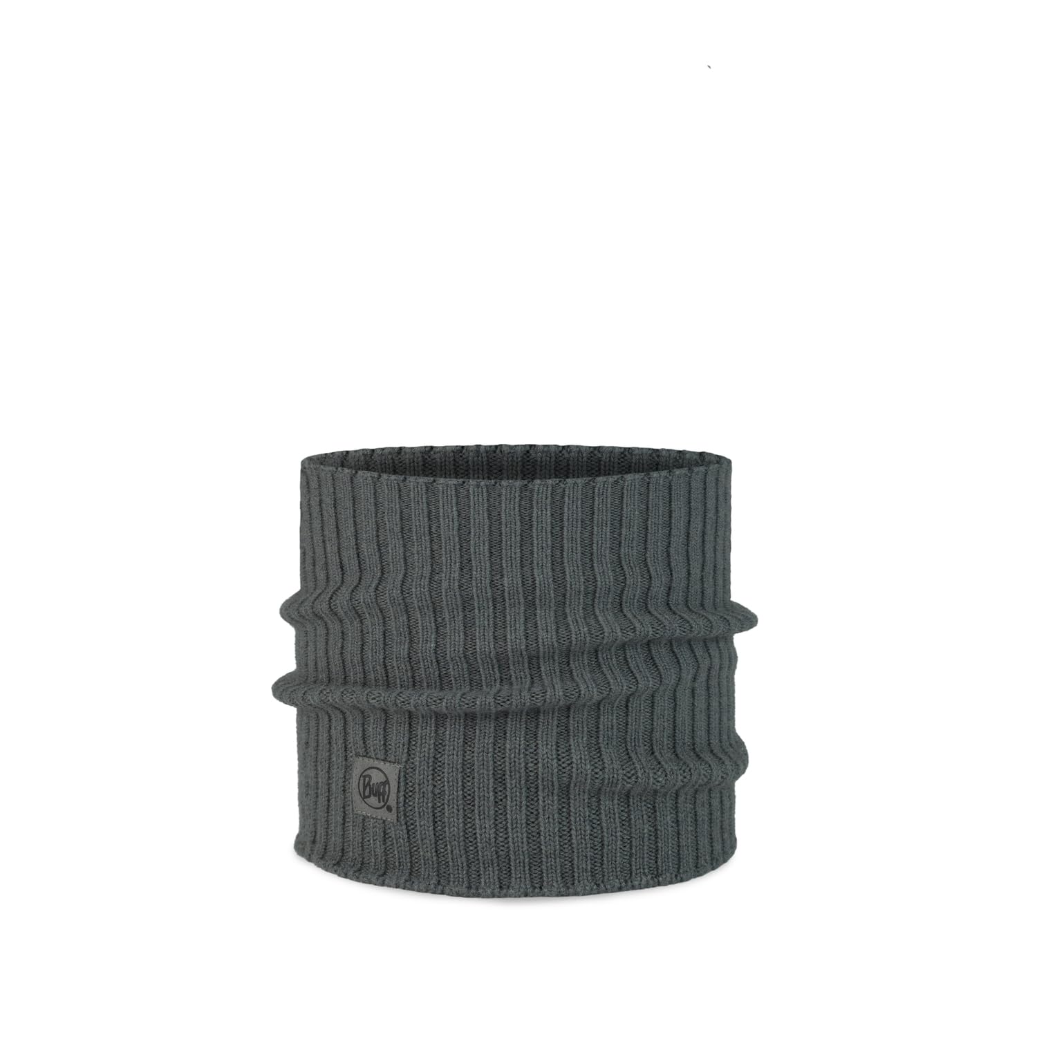 Buff Knitted Neckwarmer Comfort Norval Grey Unisex Adult