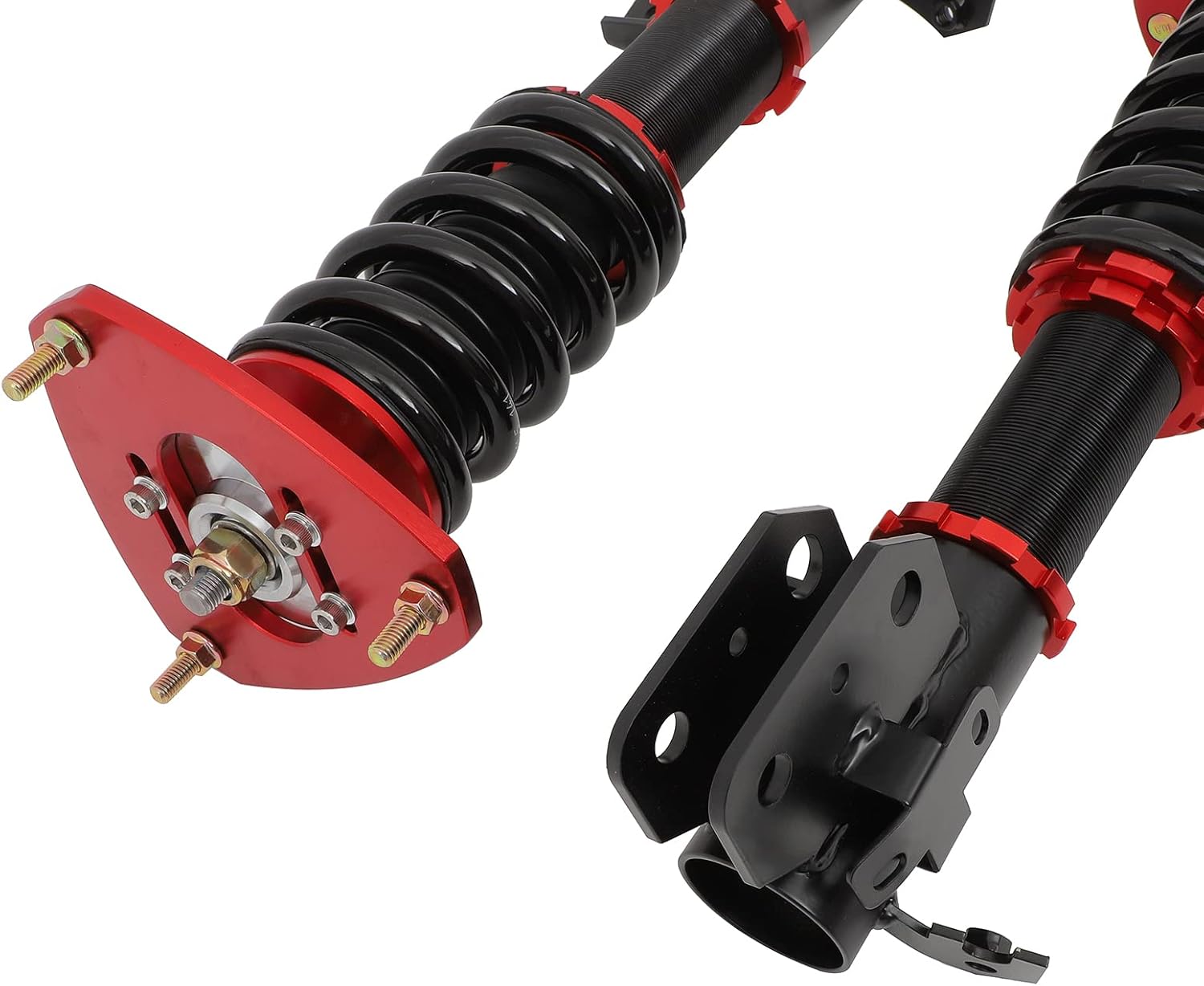 AUTOMUTO Coilover Struts Suspension Coilover Shocks Height Adjustable Fit for 2013-2016 for Scion FR-S /2013-2020 for Subaru BRZ /2017-2020 for Toyota 86 - Red