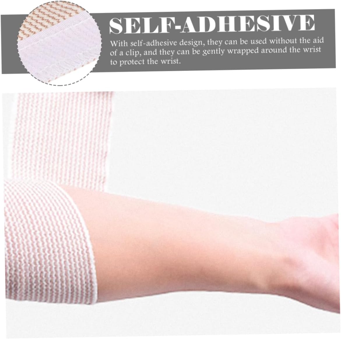 Ipetboom 8rolls Sports Tapes Self Adhesive Wraps Body Tape for Ankle Wrist Finger Stretch Wrap for Sports Hiking Camping Elastic Athletic Bandage